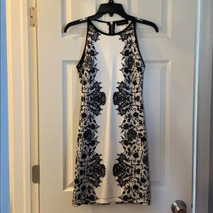 B.Darlin black and white dress